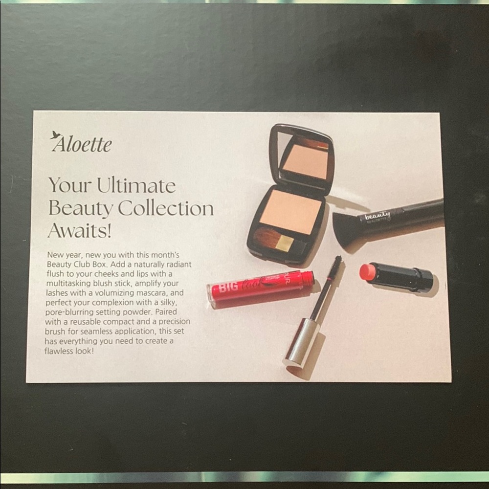 Aloette Makeup Set